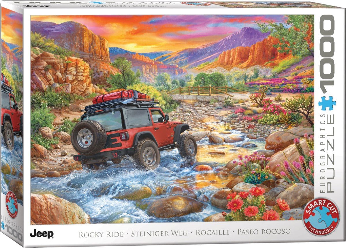 Sziklás kaland Eurographics 1000 darabos kirakó puzzle (EUR-6000-5998) - puzzlegarden