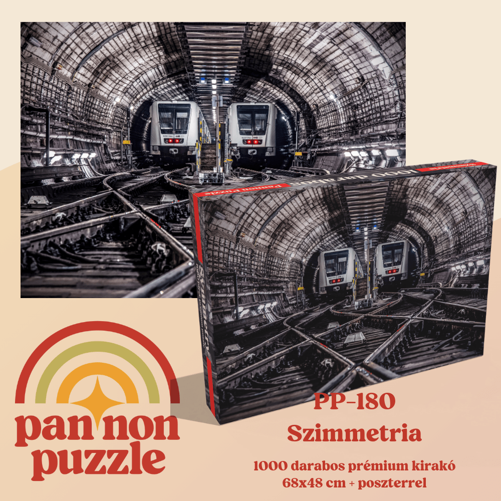 Szimmetria Pannon Puzzle 1000 darabos kirakó puzzle (PP-180) - puzzlegarden