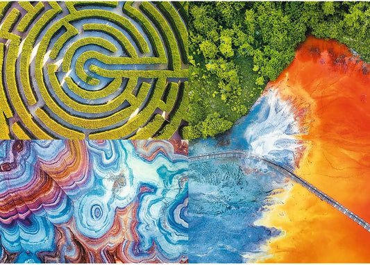 Színek Labirintusa Trefl Prime 500 darabos kirakó puzzle (TR - 37460) - puzzlegarden