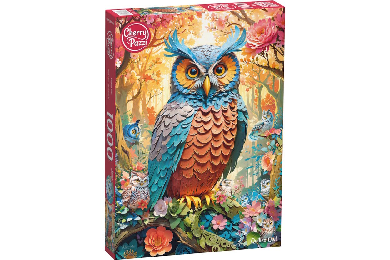 Színes Bagoly Cherry Pazzi 1000 darabos kirakó puzzle (CP - 30776) - puzzlegarden