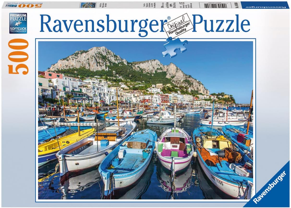 Színes kikötő Ravensburger 500 darabos kirakó puzzle (RA - 14660) - puzzlegarden