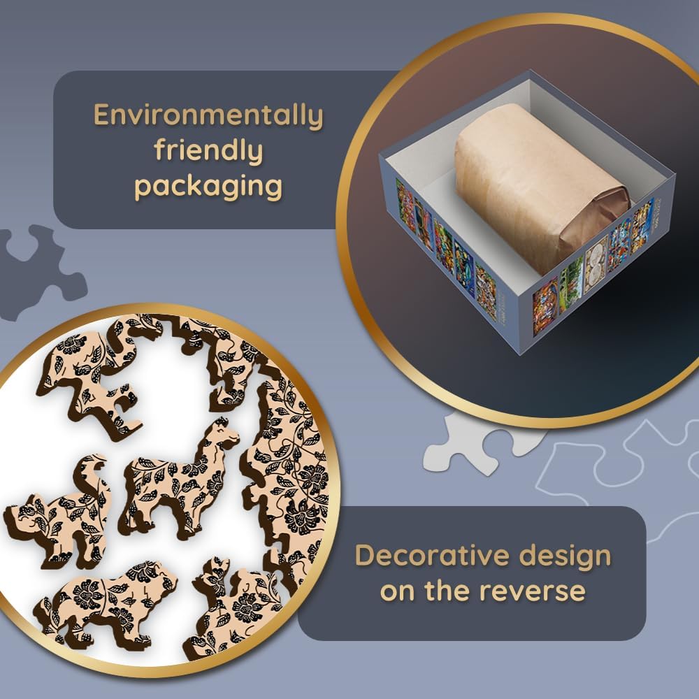 Színes Léggömbök - Fa kirakó Trefl Wood Craft 1000 darabos kirakó puzzle (TR - 20143) - puzzlegarden