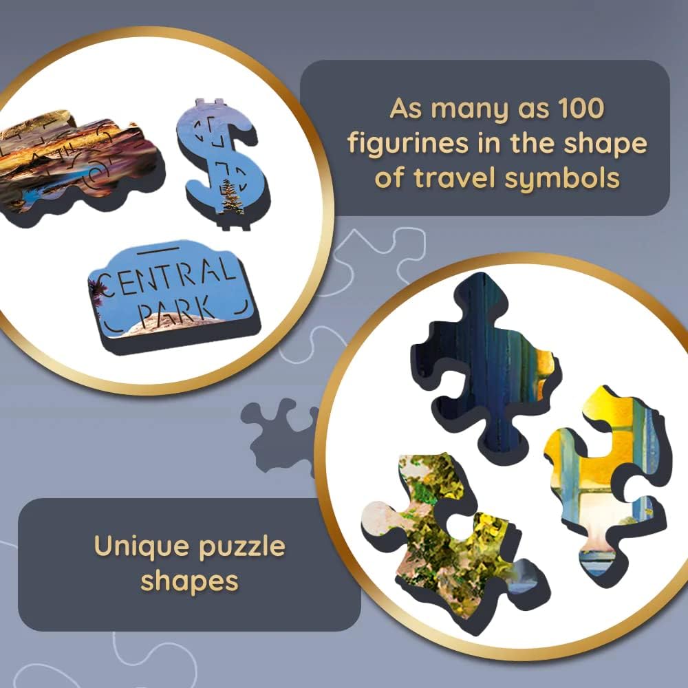 Színes Léggömbök - Fa kirakó Trefl Wood Craft 1000 darabos kirakó puzzle (TR - 20143) - puzzlegarden