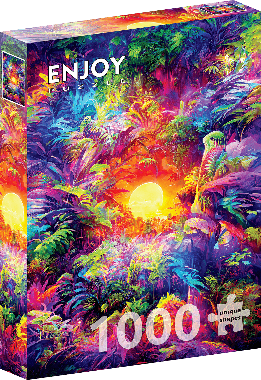 Szivárvány Dzsungel Enjoy 1000 darabos kirakó puzzle (EN - 2200) - puzzlegarden