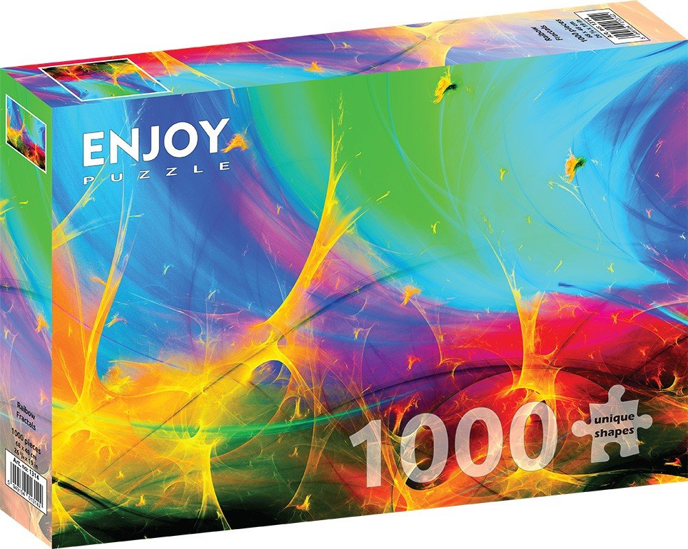 Szivárvány Fraktálok Enjoy 1000 darabos kirakó puzzle (EN - 1314) - puzzlegarden