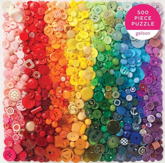 Szivárvány Gombok Galison 500 darabos kirakó puzzle (GA - M052520S2) - puzzlegarden