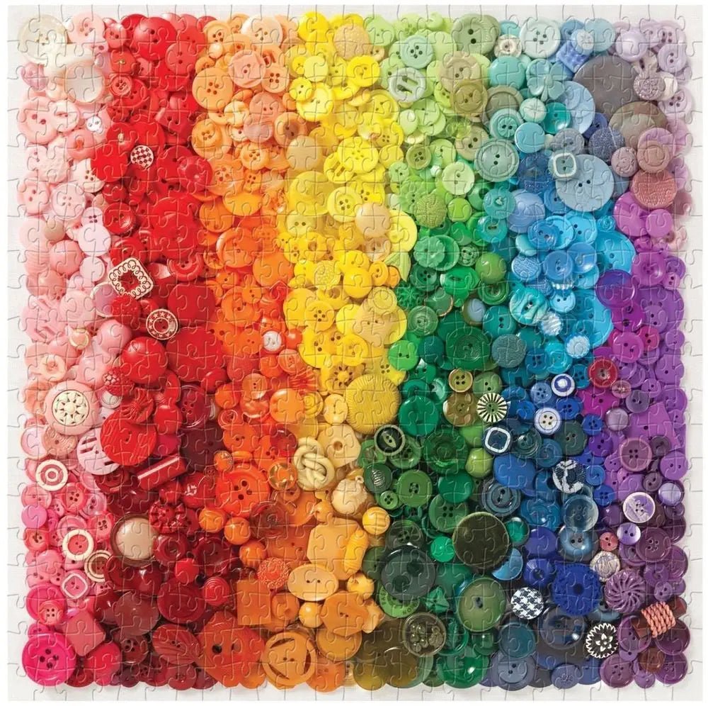 Szivárvány Gombok Galison 500 darabos kirakó puzzle (GA - M052520S2) - puzzlegarden