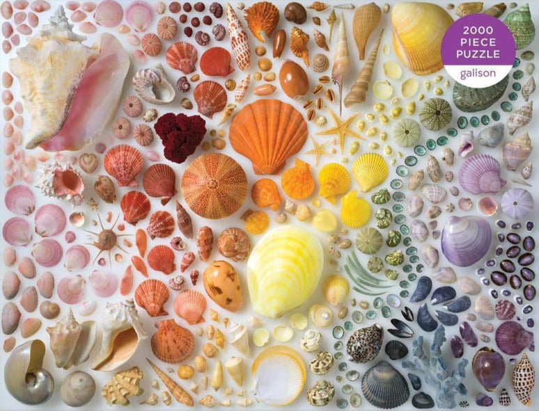 Szivárvány Kagylók Galison 2000 darabos kirakó puzzle (GA - M092420F) - puzzlegarden