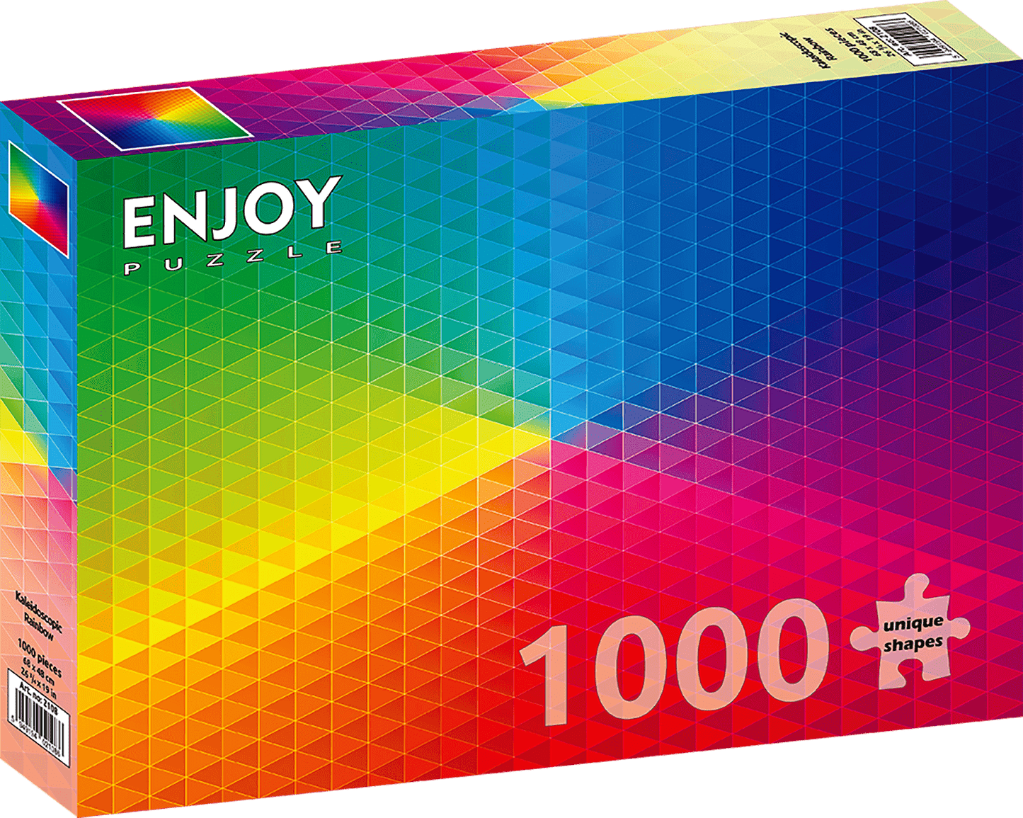 Szivárvány Kaleidoszkóp Enjoy 1000 darabos kirakó puzzle (EN - 2108) - puzzlegarden
