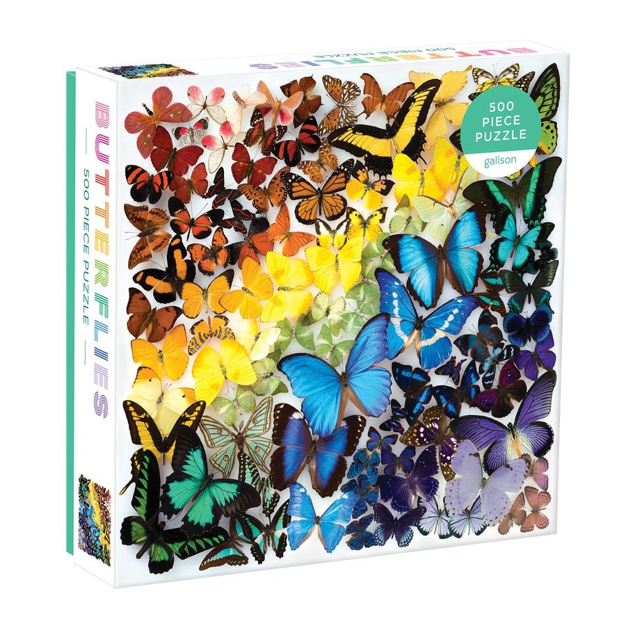 Szivárvány Pillangók Galison 500 darabos kirakó puzzle (GA - M062320J) - puzzlegarden
