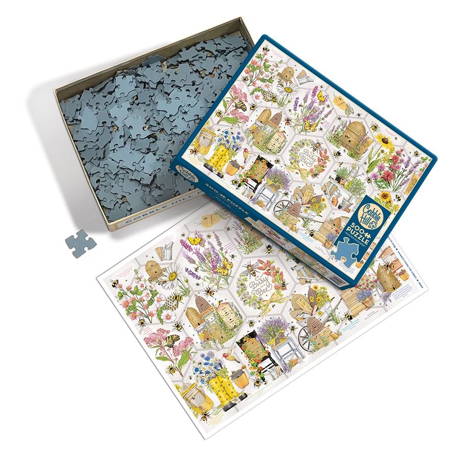 Szorgos, mint a méh Cobble Hill 500 darabos kirakó puzzle (CH - 45006) - puzzlegarden