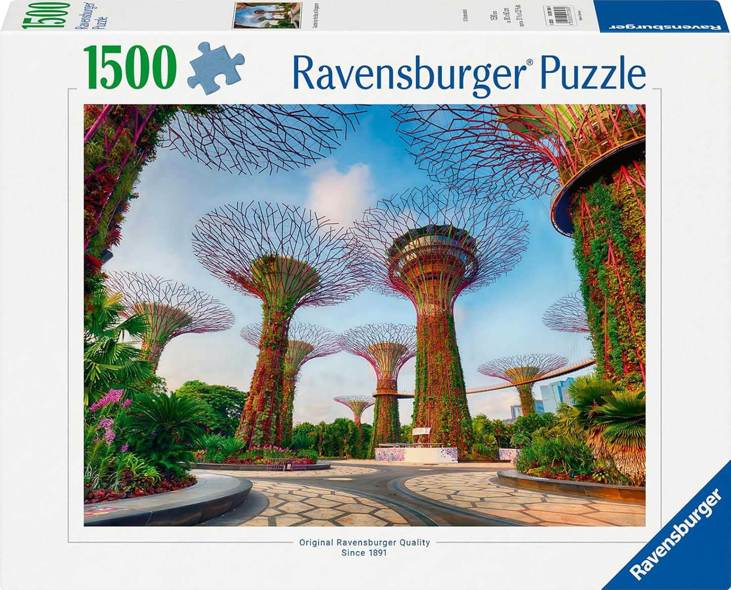 Szuperfa - liget, Szingapúr Ravensburger 1500 darabos kirakó puzzle (RA - 12001396) - puzzlegarden