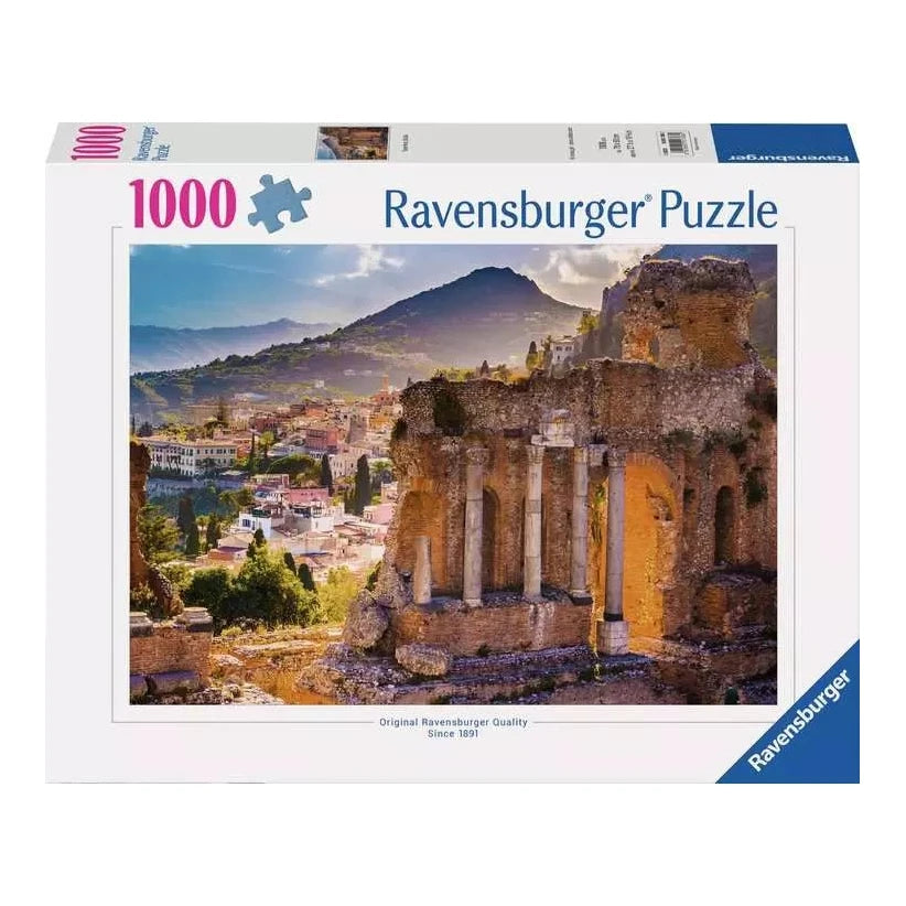 Taormina, Szicília Ravensburger 1000 darabos kirakó puzzle (RA-12001788) - puzzlegarden