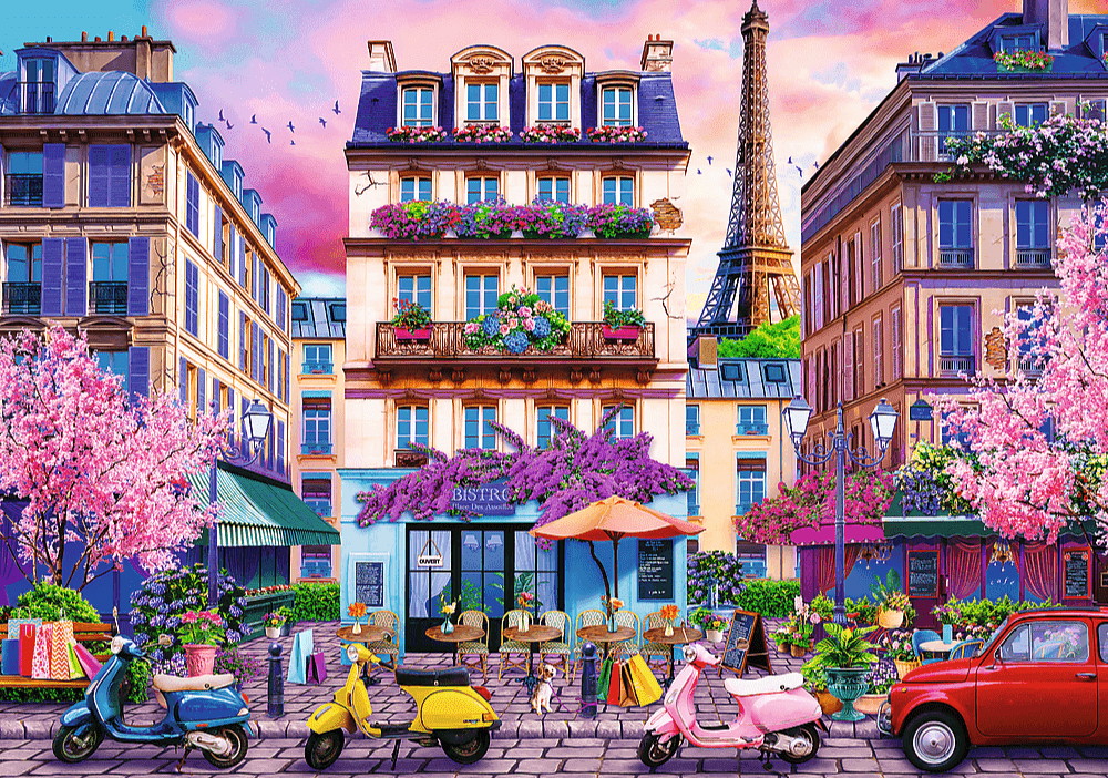 Tavasz Párizsban Trefl 4000 darabos kirakó puzzle (TR - 45011) - puzzlegarden