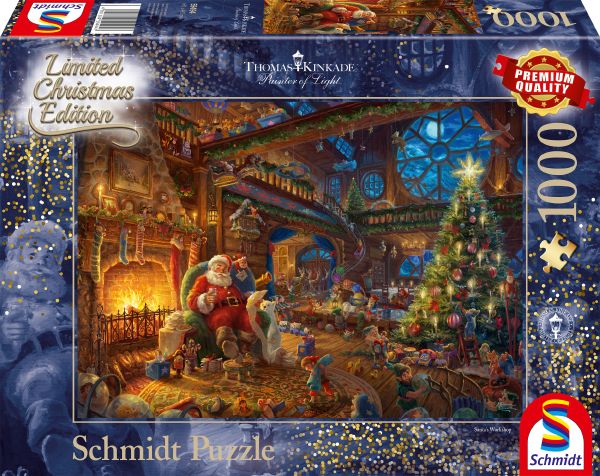 Télapó a Manóival Schmidt Spiele 1000 darabos kirakó puzzle (SCH - 59494) - puzzlegarden