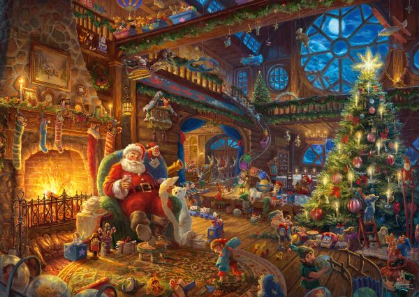 Télapó a Manóival Schmidt Spiele 1000 darabos kirakó puzzle (SCH - 59494) - puzzlegarden