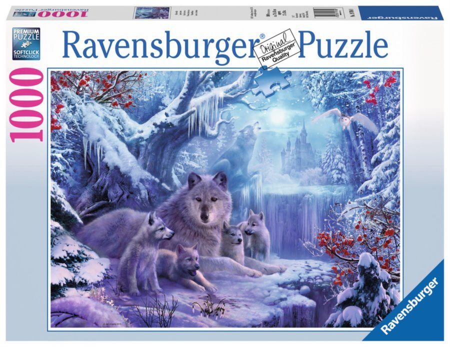Téli Farkasok Ravensburger 1000 darabos kirakó puzzle (RA - 19704) - puzzlegarden
