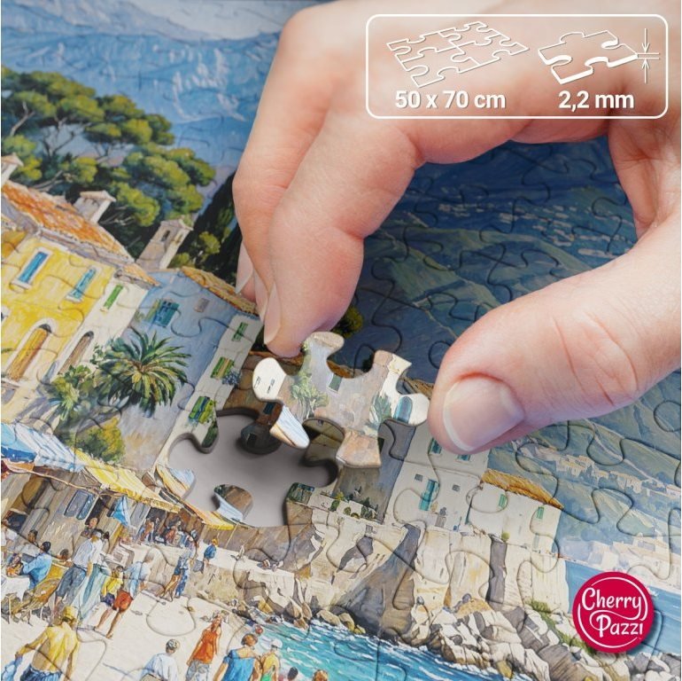 Tengerparti falu Cherry Pazzi 1000 darabos kirakó puzzle (CP - 30912 5903728730912) - puzzlegarden
