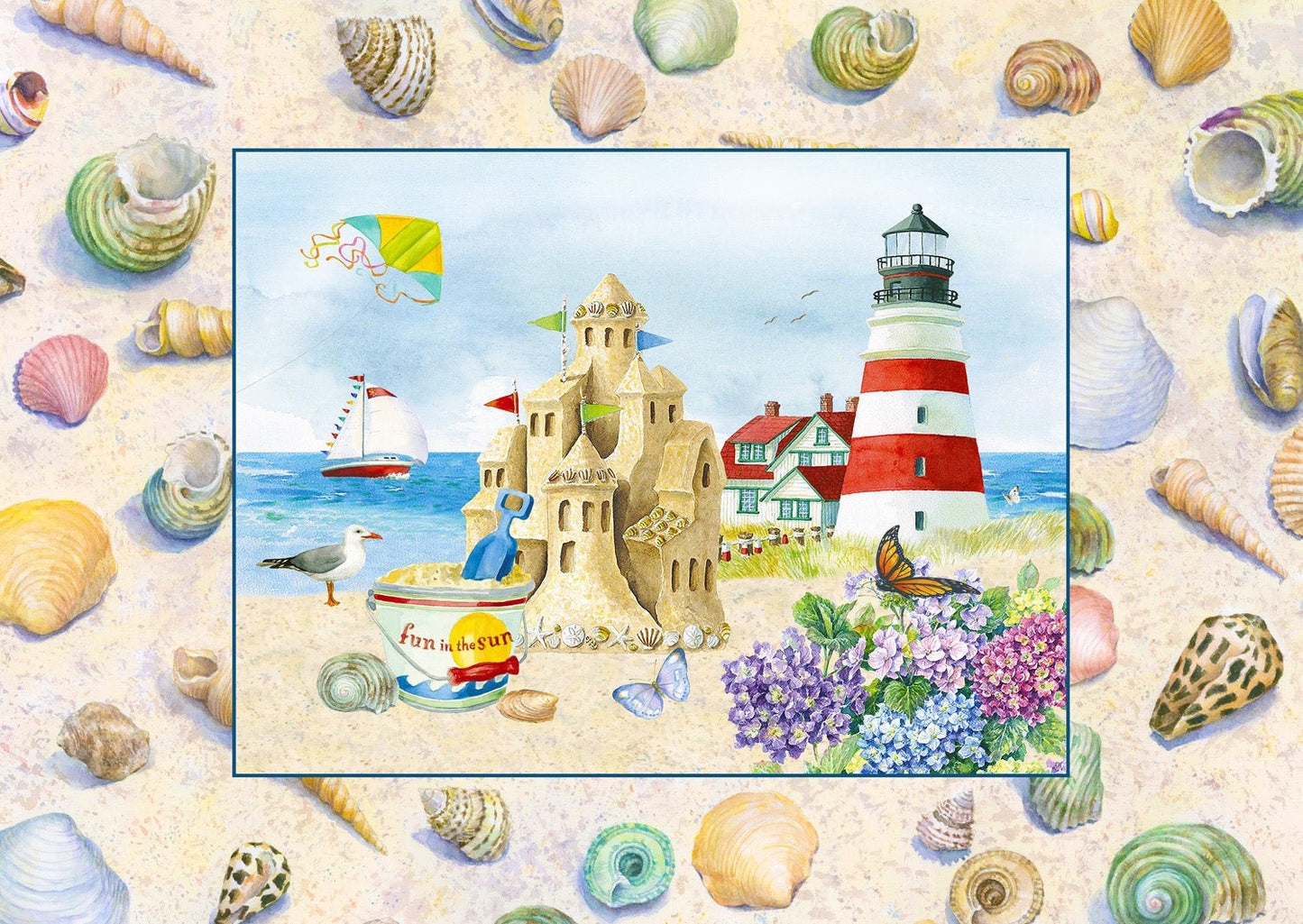 Tengerparti Hangulat Enjoy 1000 darabos kirakó puzzle (EN - 2030) - puzzlegarden