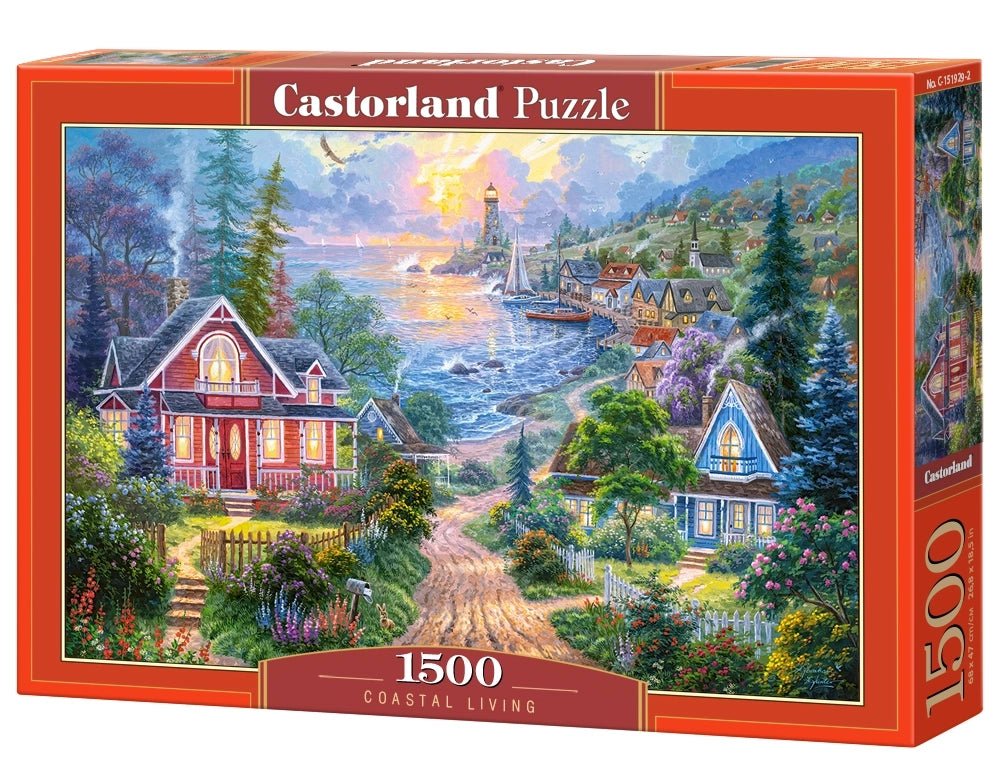 Tengerparti idill Castorland 1500 darabos kirakó puzzle (C - 151929) - puzzlegarden
