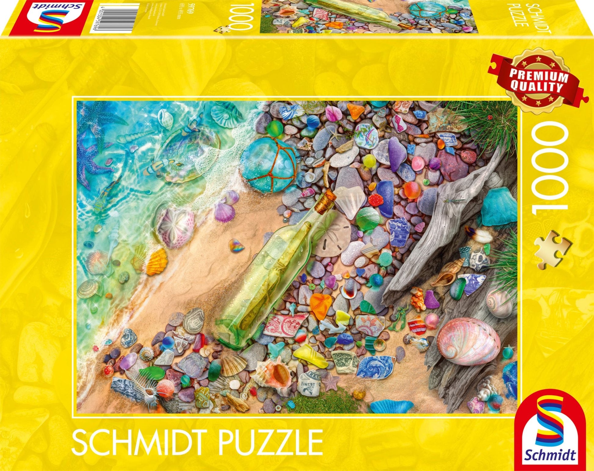 Tengerparti Kincsek Schmidt Spiele 1000 darabos kirakó puzzle (SCH - 59769) - puzzlegarden