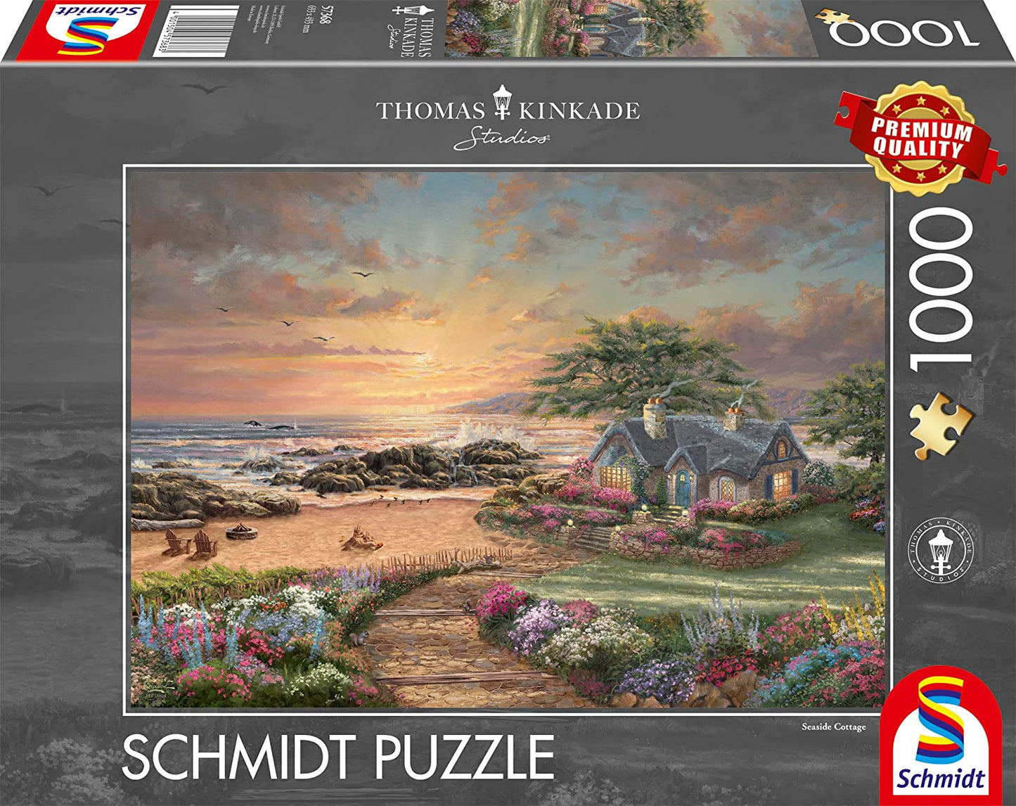 Tengerparti Kunyhó Schmidt Spiele 1000 darabos kirakó puzzle (SCH - 57368) - puzzlegarden