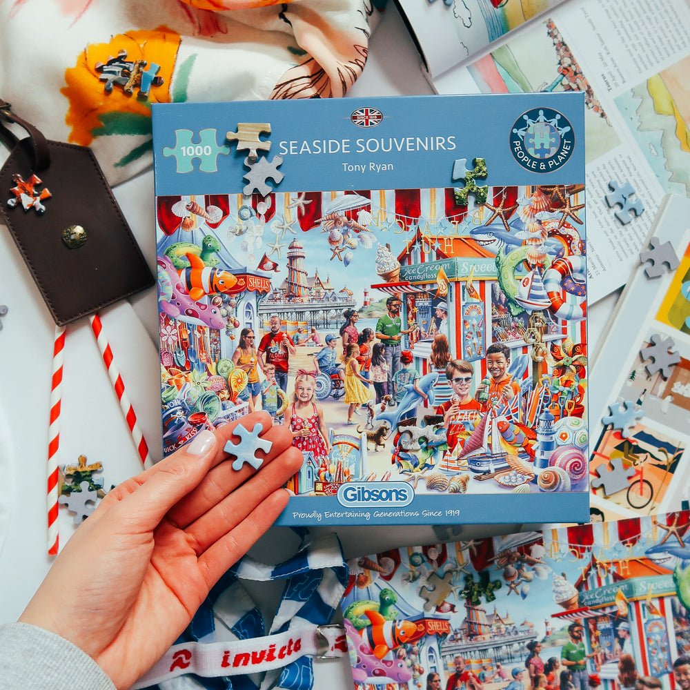 Tengerparti szuvenírek Gibsons 1000 darabos kirakó puzzle (G - G6358) - puzzlegarden