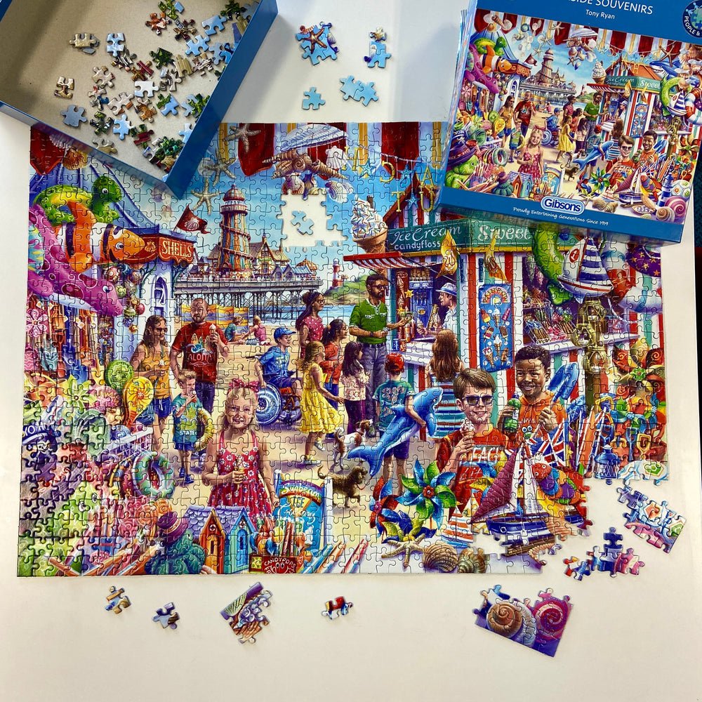 Tengerparti szuvenírek Gibsons 1000 darabos kirakó puzzle (G - G6358) - puzzlegarden