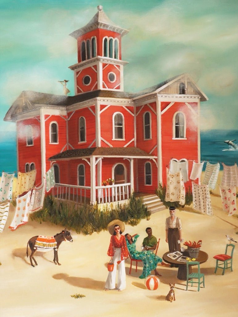 Tengerparti Villa New York Puzzle Company 1000 darabos kirakó puzzle (NYPC - NPZJH2207) - puzzlegarden