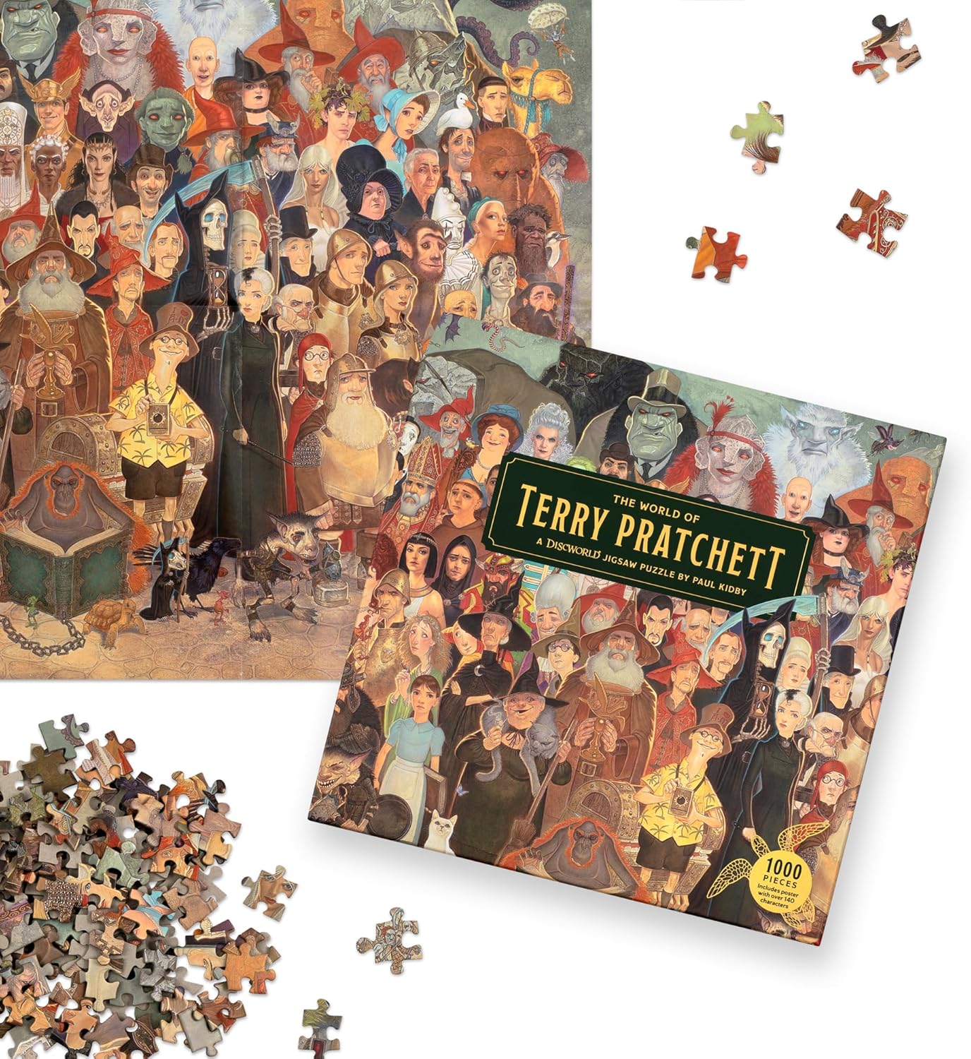 Terry Pratchett világa Laurence King 1000 darabos kirakó puzzle (LK - 9781399620697) - puzzlegarden
