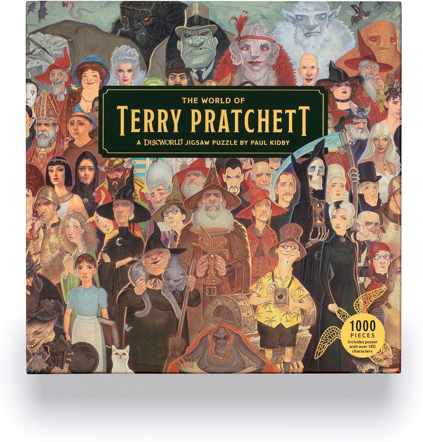 Terry Pratchett világa Laurence King 1000 darabos kirakó puzzle (LK - 9781399620697) - puzzlegarden