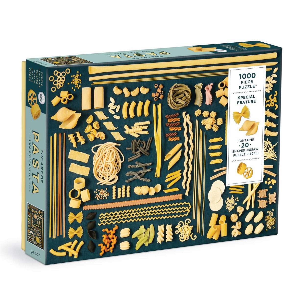 Tésztafajták Galison 1000 darabos kirakó puzzle (GA - 9780735376953) - puzzlegarden