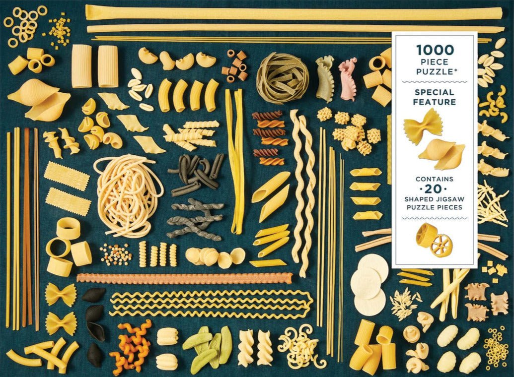 Tésztafajták Galison 1000 darabos kirakó puzzle (GA - 9780735376953) - puzzlegarden