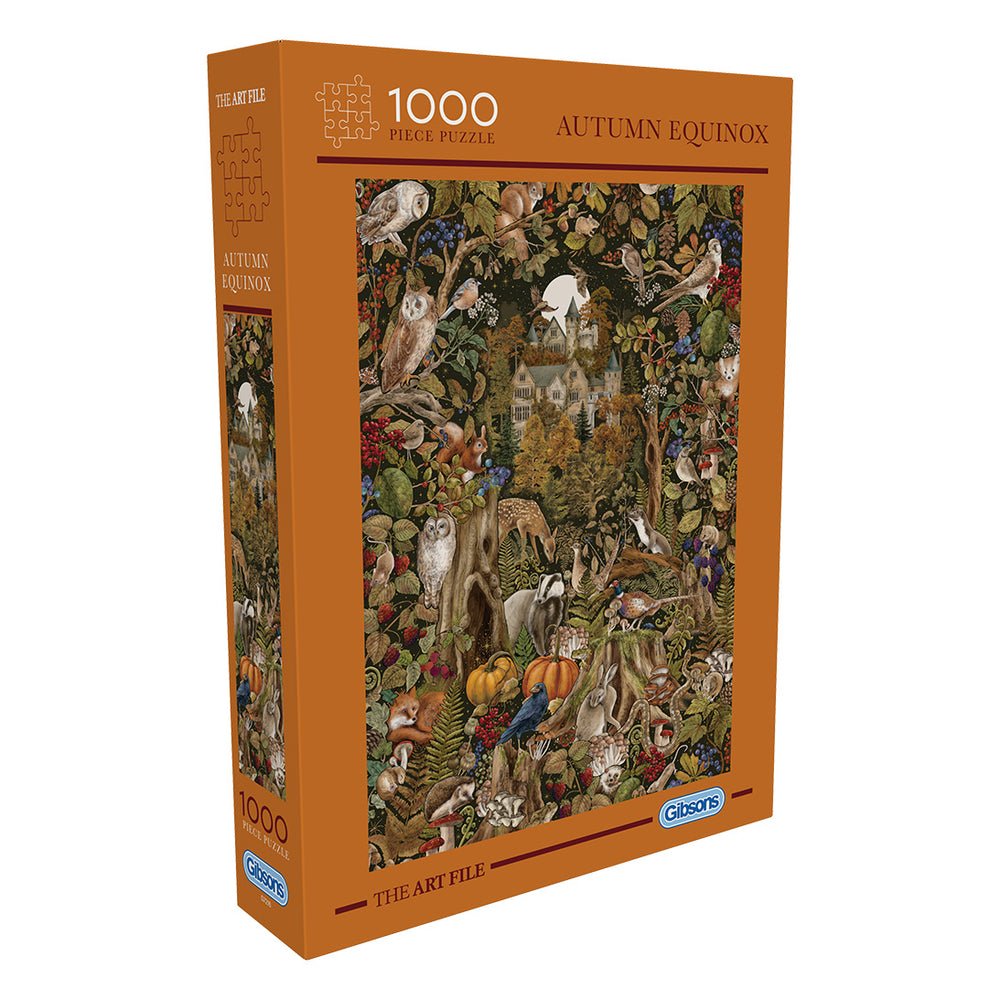 The Art File: Őszi napéjegyenlőség Gibsons 1000 darabos kirakó puzzle (G - G7216) - puzzlegarden