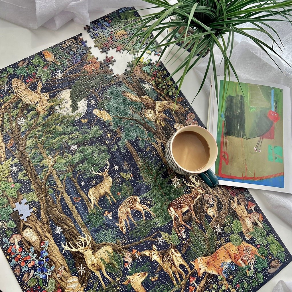The Art File: Az erdőben Gibsons 1000 darabos kirakó puzzle (G - G7211) - puzzlegarden