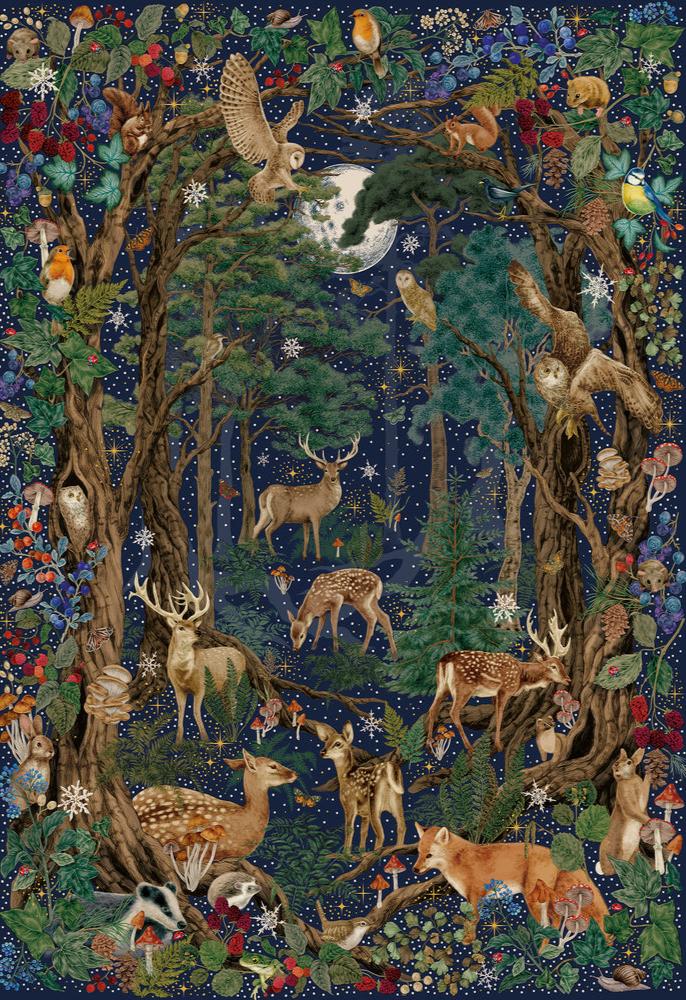 The Art File: Az erdőben Gibsons 1000 darabos kirakó puzzle (G - G7211) - puzzlegarden