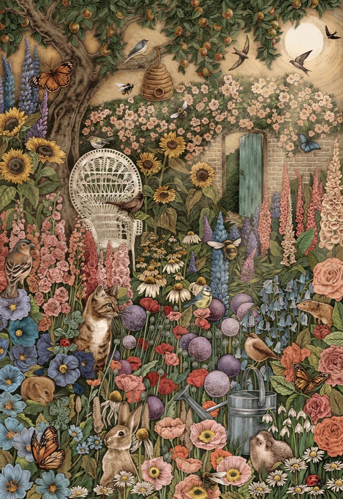 The Art File: Nyári pára Gibsons 1000 darabos kirakó puzzle (G - G7212) - puzzlegarden