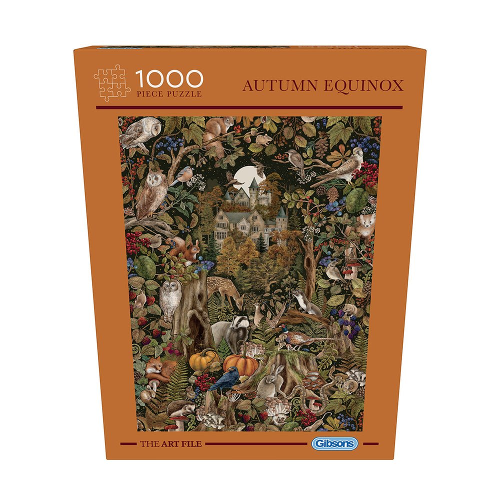 The Art File: Őszi napéjegyenlőség Gibsons 1000 darabos kirakó puzzle (G - G7216) - puzzlegarden