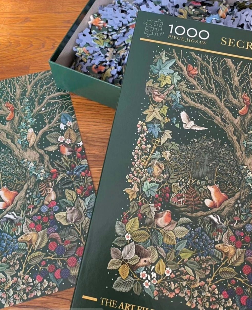 The Art File: Titkos kert Gibsons 1000 darabos kirakó puzzle (G - G7210) - puzzlegarden