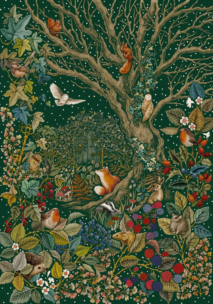 The Art File: Titkos kert Gibsons 1000 darabos kirakó puzzle (G - G7210) - puzzlegarden
