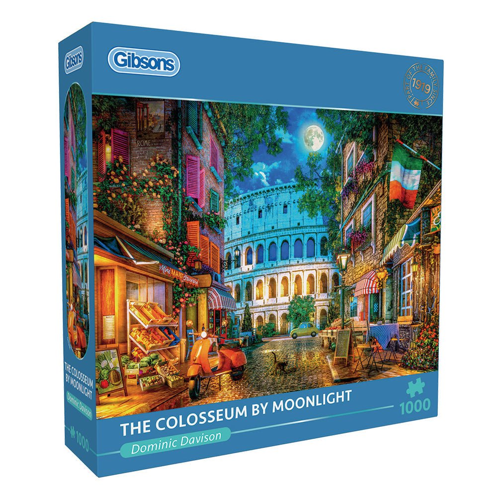 A Colosseum holdfényben Gibsons 1000 darabos kirakó puzzle (G - G6388) - puzzlegarden