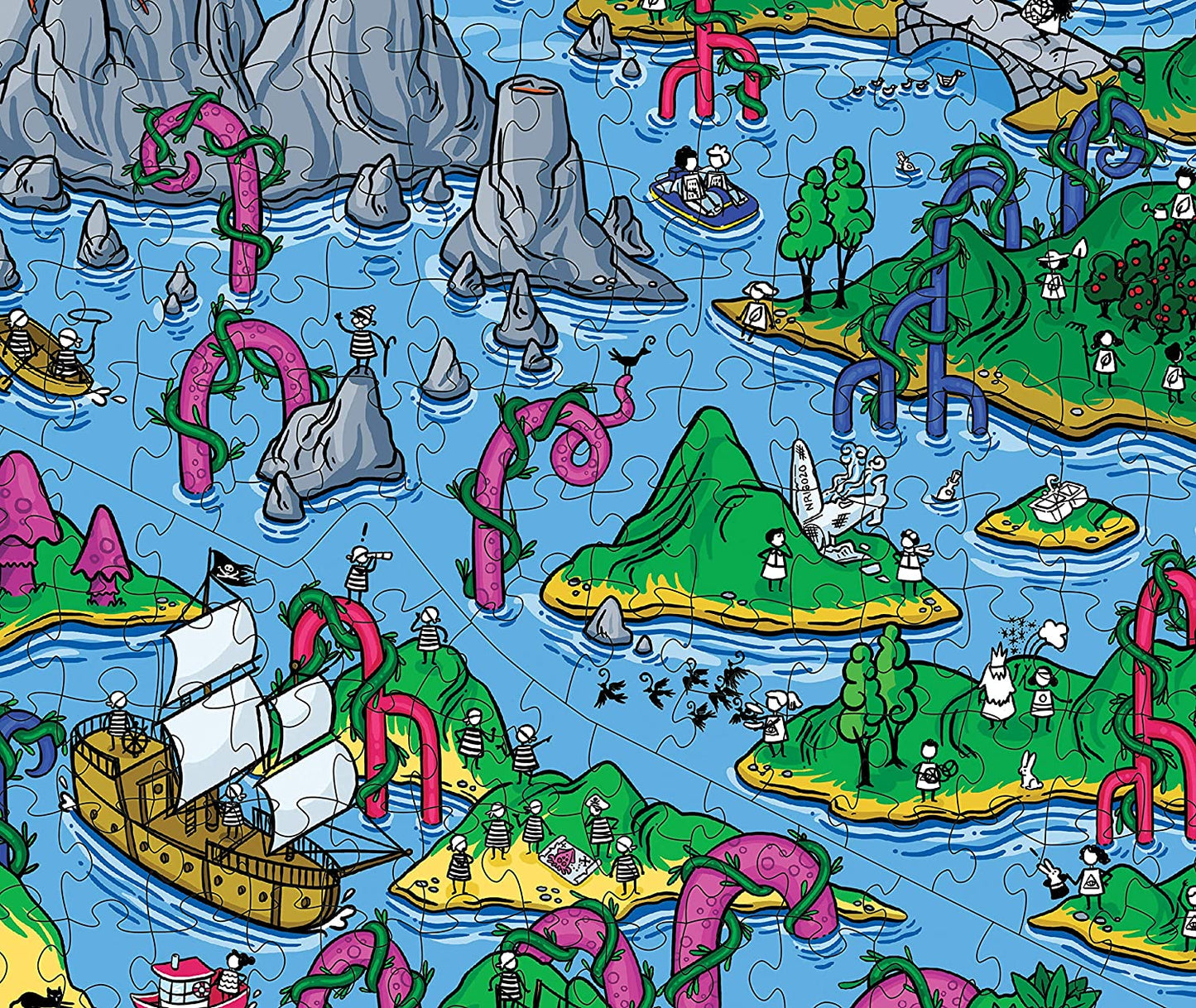 The Happy Isles Magic Puzzle Company 1000 darabos kirakó puzzle (S1P1) - puzzlegarden