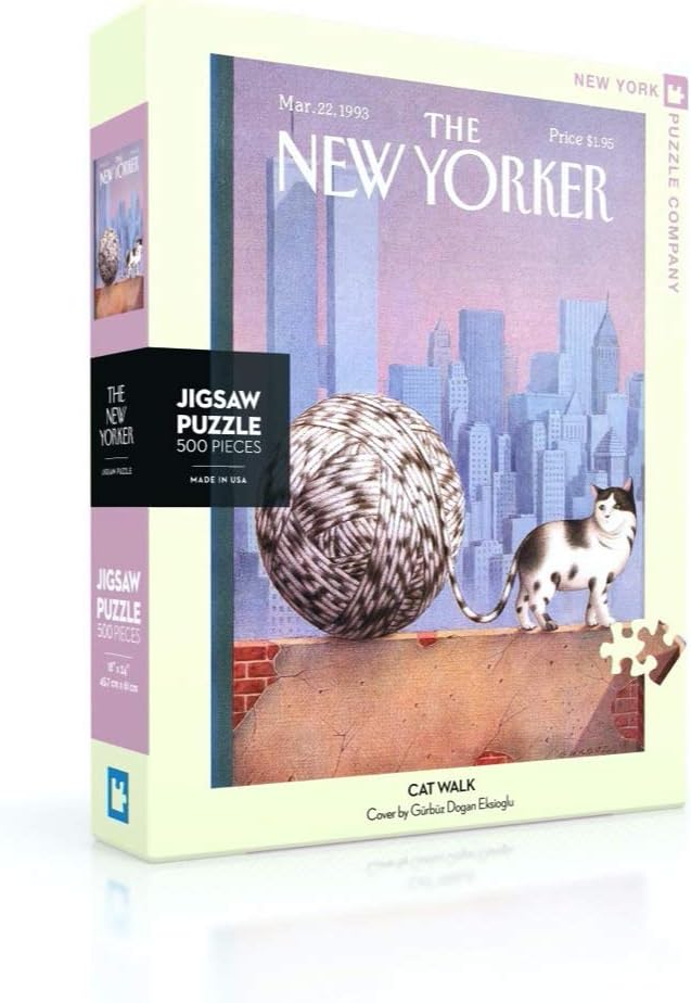 The New Yorker - Cat Walk New York Puzzle Company 500 darabos kirakó puzzle (NYPC - NPZNY2066) - puzzlegarden