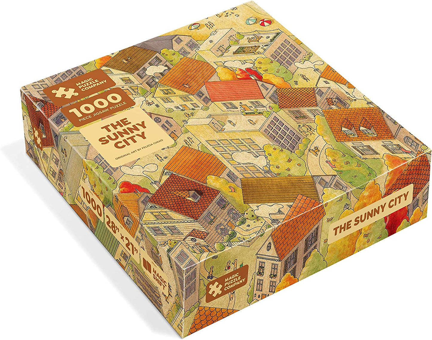 The Sunny City Magic Puzzle Company 1000 darabos kirakó puzzle (S1P3) - puzzlegarden
