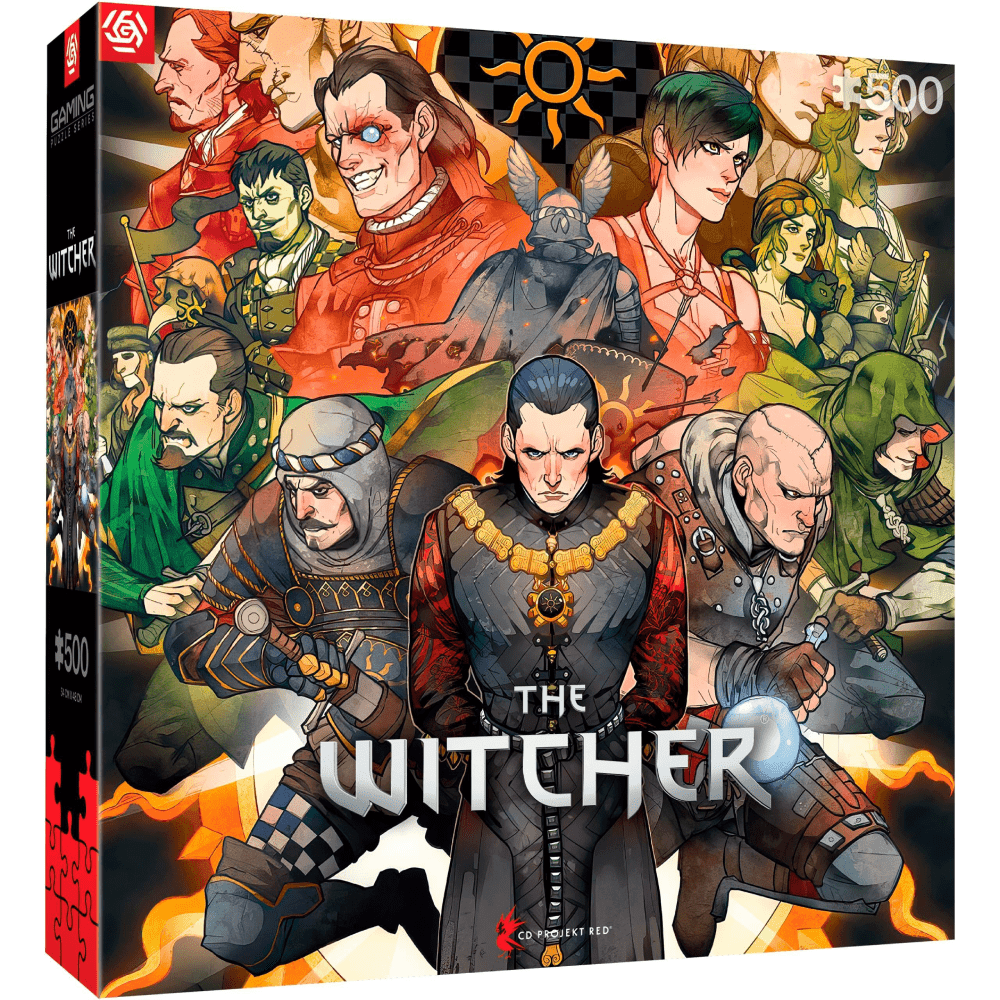 The Witcher - Nilfgaard Good Loot 500 darabos kirakó puzzle (GL - 5908305244936) - puzzlegarden