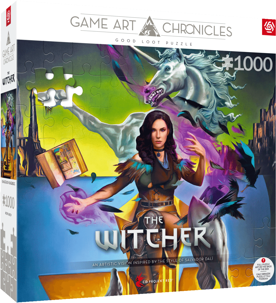 The Witcher - Yennefer Salvador Dalí stílusában Good Loot 1000 darabos kirakó puzzle (GL - 5908305247555) - puzzlegarden