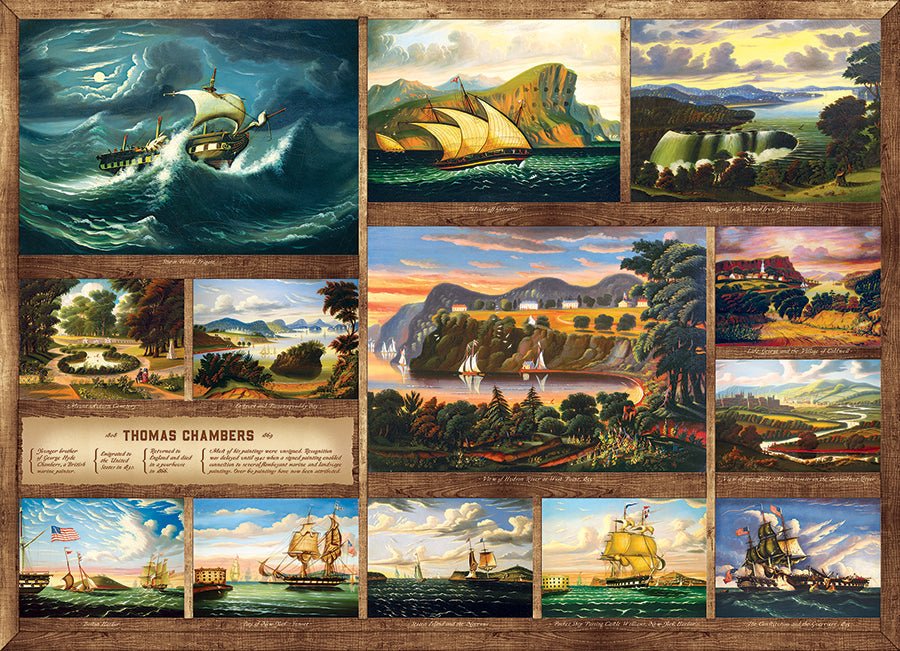 Thomas Chambers Cobble Hill 1000 darabos kirakó puzzle (CH - 40102 625012401029) - puzzlegarden