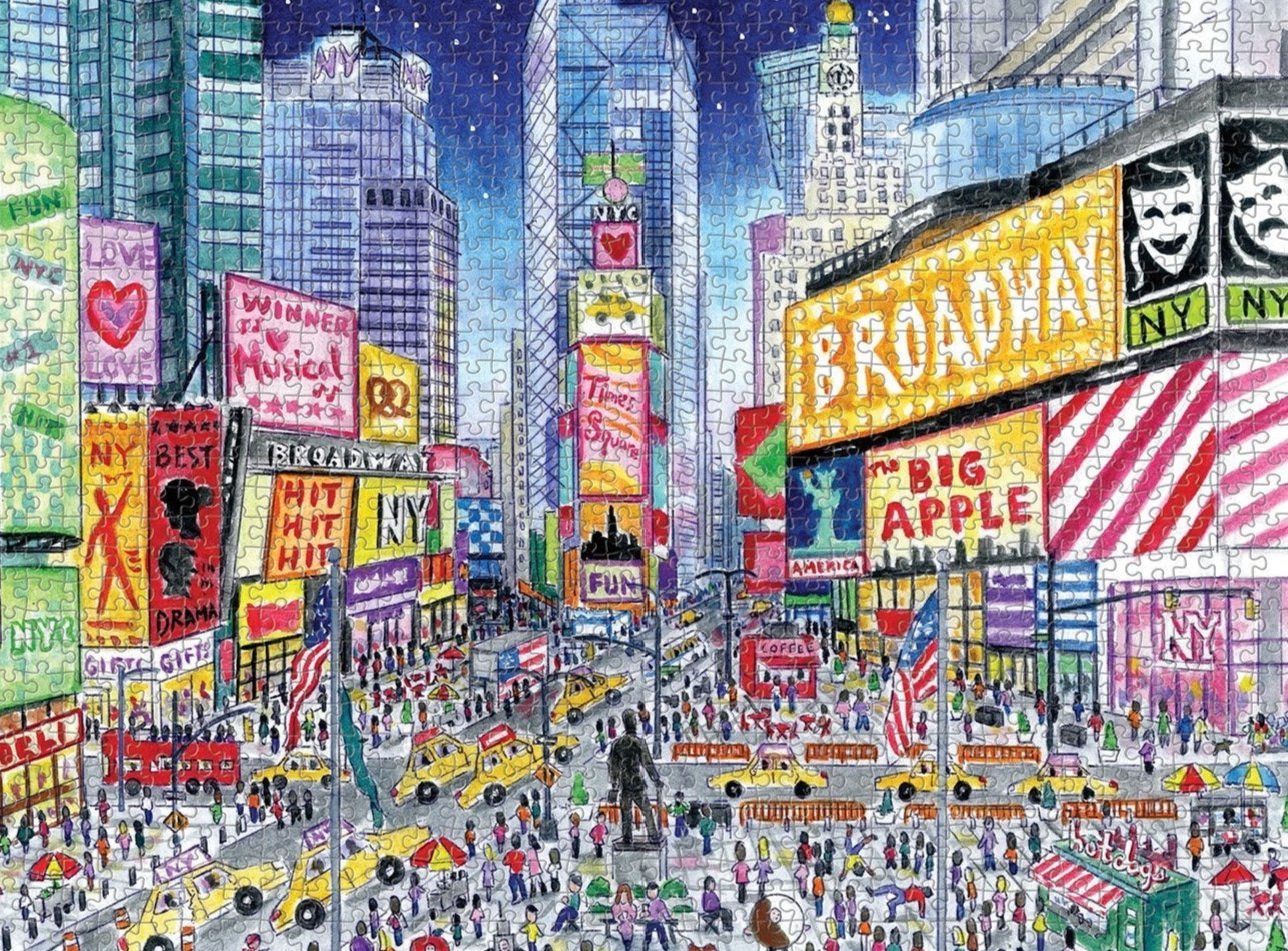 Times Square Galison 1000 darabos kirakó puzzle (GA - 9780735367074) - puzzlegarden