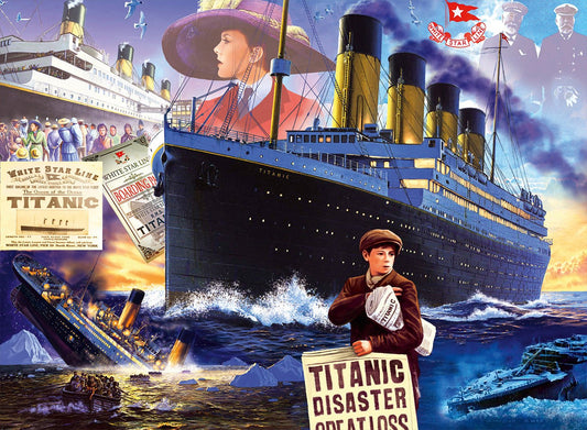 Titanic Bluebird 3000 darabos kirakó puzzle (BB - 70560) - puzzlegarden
