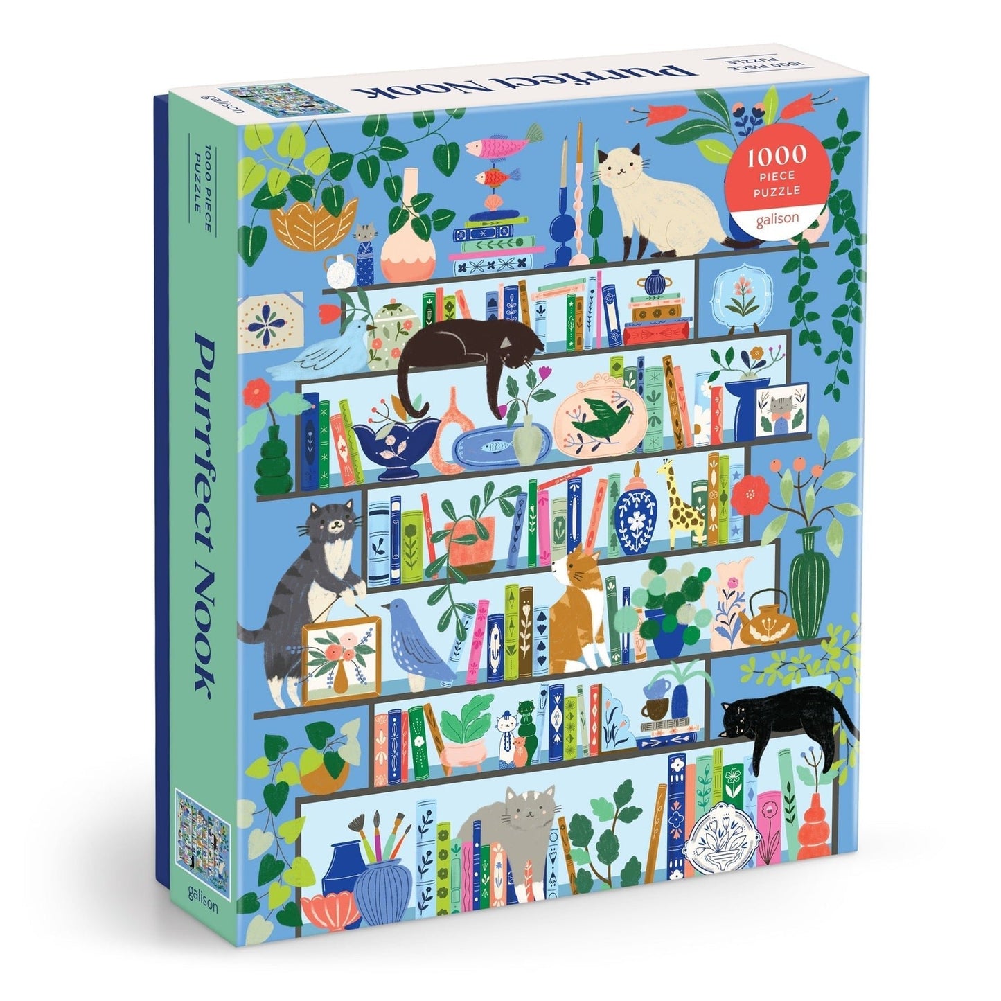 Tökéletes zug Galison 1000 darabos kirakó puzzle (GA - 9780735382725) - puzzlegarden